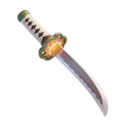 Japanese Katana Sword 3D Icon | Samurai Weapon