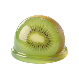 Realistic Kiwi Fruit Icon for Food Projects