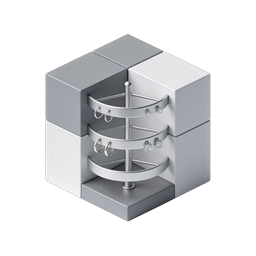 Jewelry Display Cabinet 3D Icon - Elegant Earring Organizer
