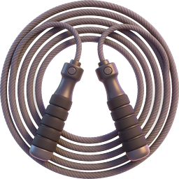 Jump Rope Icon - Premium Fitness Equipment Graphic