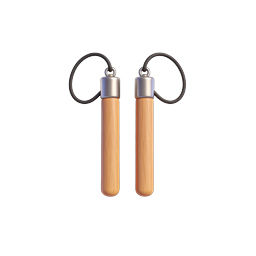 Jump Rope Icon - 3D Realistic Fitness Equipment