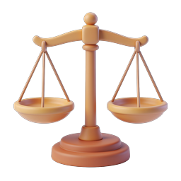 Justice Scale Icon for Legal and Ethical Themes
