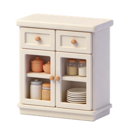 Stylish Kitchen Cabinet Icon for Storage Solutions