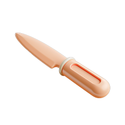 Kitchen Knife Icon | Culinary Tool Illustration