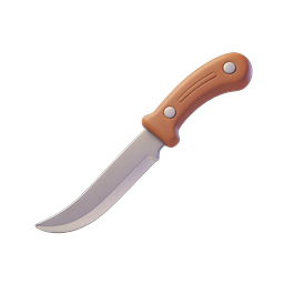 Stylish Kitchen Knife Icon for Culinary Use