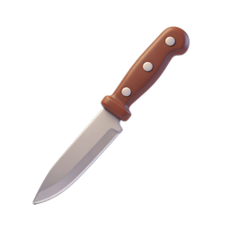 Stylish Kitchen Knife Icon for Culinary Designs