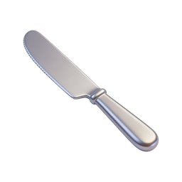 Sleek Kitchen Knife Icon for Culinary Themes