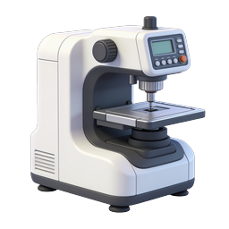 Laboratory Testing Machine Icon | 3D Scientific Equipment