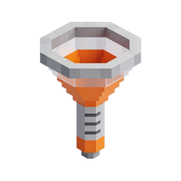 Stylized Filter Funnel Icon for Marketing Strategies