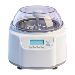 Laboratory Centrifuge Machine Icon - 3D Realistic