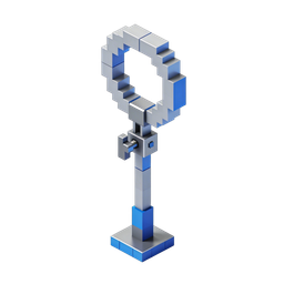 Stylish Block Abstract Icon for Modern Design