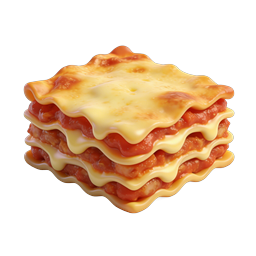 Icona Lasagna - Illustrazione di Pasta Italiana