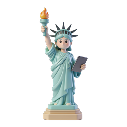 Liberty Statue Icon for Creative Projects