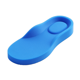 Blue 3D Location Pin Marker Icon