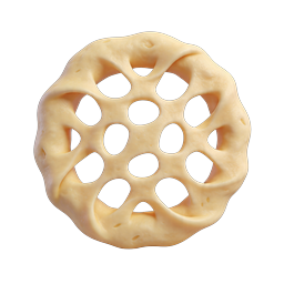 Lotus Seed Pod 3D Icon | Clay Style Nature Icon