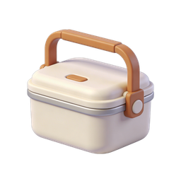 Food Storage Box Icon for Meal Prep and Organization