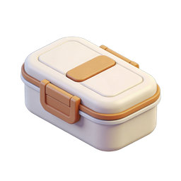 Modern Food Storage Container Icon for Culinary Use