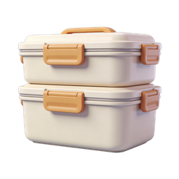 Stylish Storage Box Icon for Home Organization