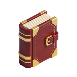 Elegant Luxury Book Icon for Premium Designs