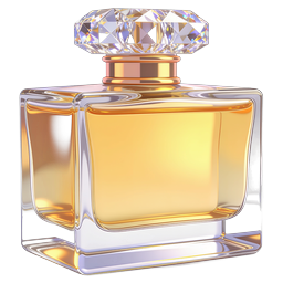 Luxury Crystal Cap Perfume Bottle Icon