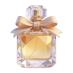 Luxury Perfume Bottle Icon - Elegant Crystal Fragrance