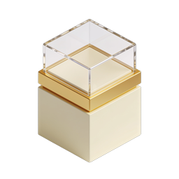 Luxury Perfume Bottle 3D Icon - Premium Cosmetic Design