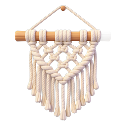 Macrame Wall Hanging Icon | Bohemian Home Decor