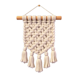 Handcrafted Macrame Wall Hanging Icon | Boho Decor