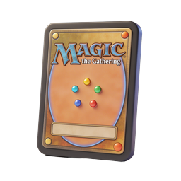 Magic: The Gathering Trading Card Icon | 3D Rendered