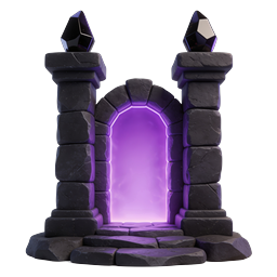 Magic Portal Gateway Icon - Fantasy Stone Archway