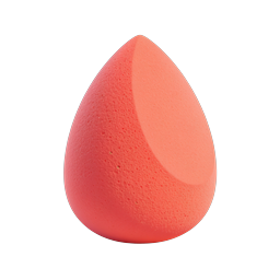Pink Makeup Blender Sponge Icon | Beauty Tool