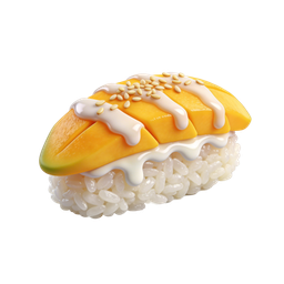 Mango Sushi Icon for Food Lovers and Chefs