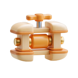 Manual Pasta Maker 3D Clay Icon