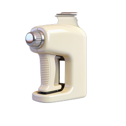 Manual Press Machine Icon | 3D Glossy Design