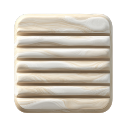 Marbled Vent Icon - Elegant Slatted Panel Design