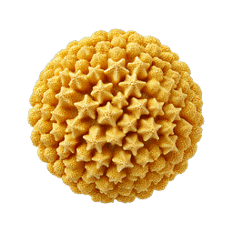 Marigold Flower Icon - Realistic Golden Bloom Design
