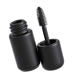 Mascara Cosmetics Icon - 3D Realistic Beauty Product