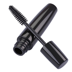 Realistic 3D Mascara Tube Icon | Beauty & Cosmetics