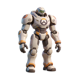 Mech Robot Character 3D Icon - Sci-Fi Armored Design
