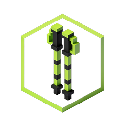 Isometric Mechanical Tools Hexagon Icon