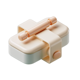 Medical Device Monitor Icon - 3D Isometric Healthcare