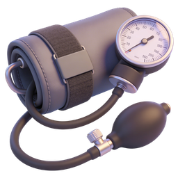 Blood Pressure Monitor Icon for Healthcare Use