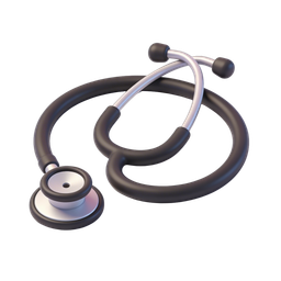 Stylish Stethoscope Icon for Medical Use