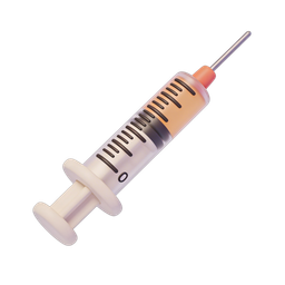 Stylish Medical Syringe Icon for Healthcare Use