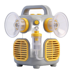 Portable Medical Suction Device 3D Icon