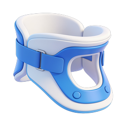 Medical Walking Boot 3D Icon - Orthopedic Fracture Boot