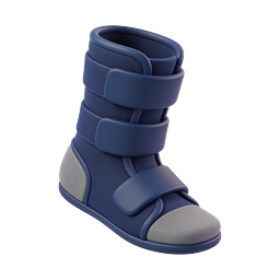 Medical Walking Boot Icon - Orthopedic Foot Injury Recovery