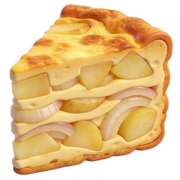 Melted Cheese Sandwich 3D Icon - Appetizing Food Graphic