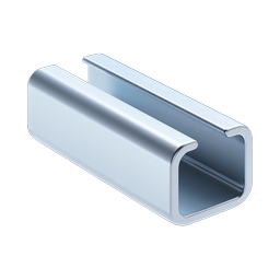 Metal C-Channel Strut Profile Icon | Industrial Steel