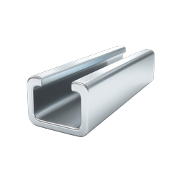 Metal Channel Profile - Steel C-Channel 3D Icon